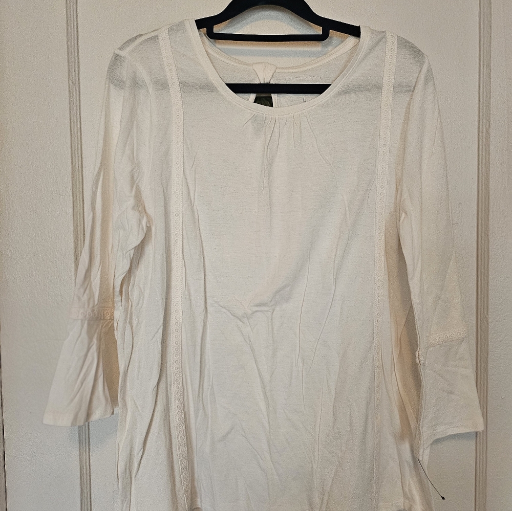NEW- Ivory Sonoma Top 
